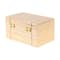 Unfinished Wooden Hinged Box by Make Market®